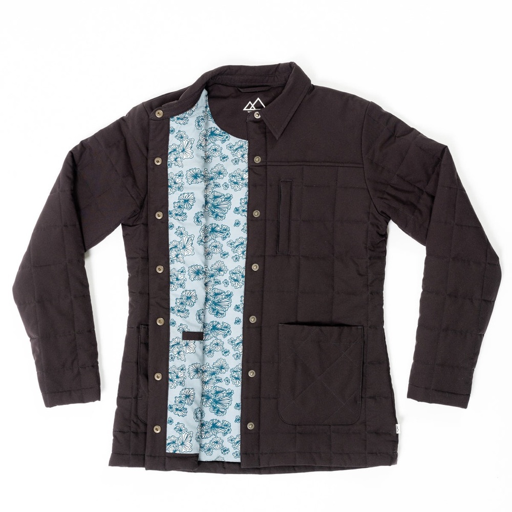 Wild Rye Imogene Shacket - Black Bean XS